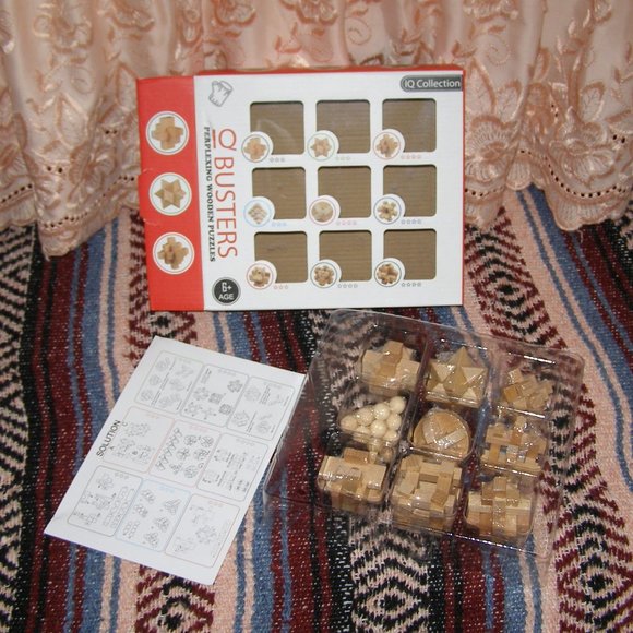 NEW IQ Busters wooden puzzles - Picture 5 of 6